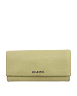 Mulberry Continetal Wallet, Leather, Yellow, ZU, 3*